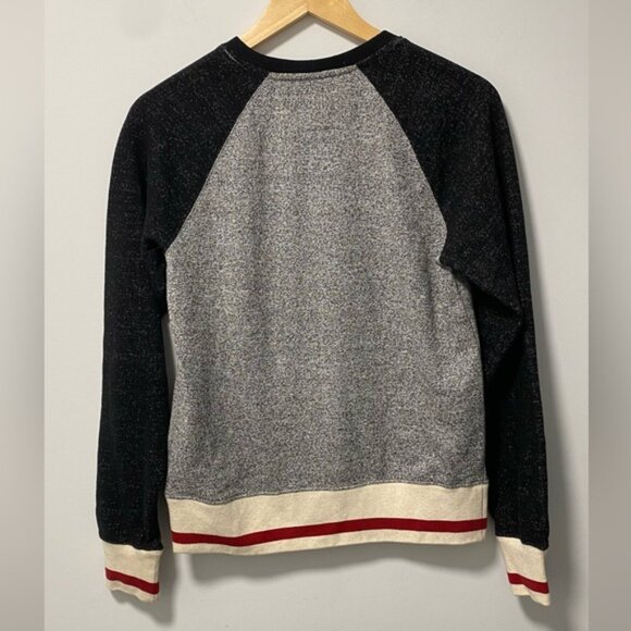 Roots Sweatshirt Red Logo, Gray Size S — Red Logo, Cotton Blend - Picture 3 of 10